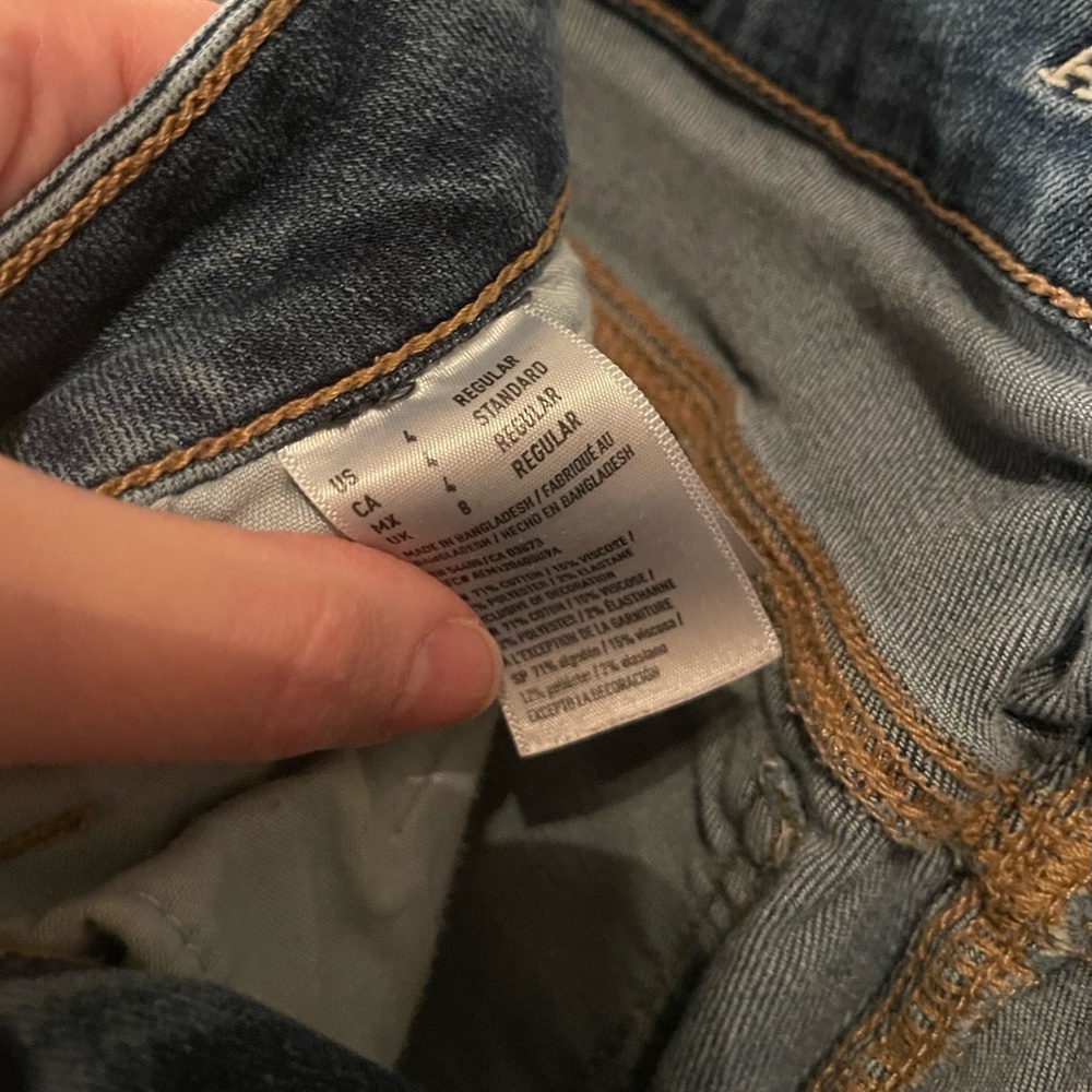 American Eagle Outfitters Light Blue Skinny Jeans - Picture 4 of 4